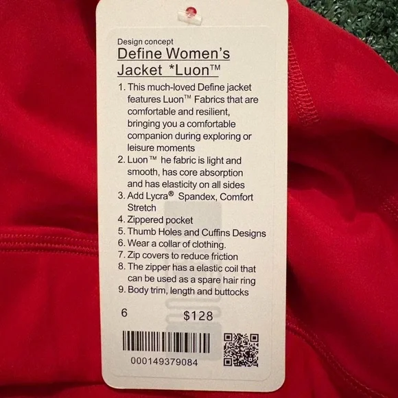 Lululemon Athletica Red Jumpsuit